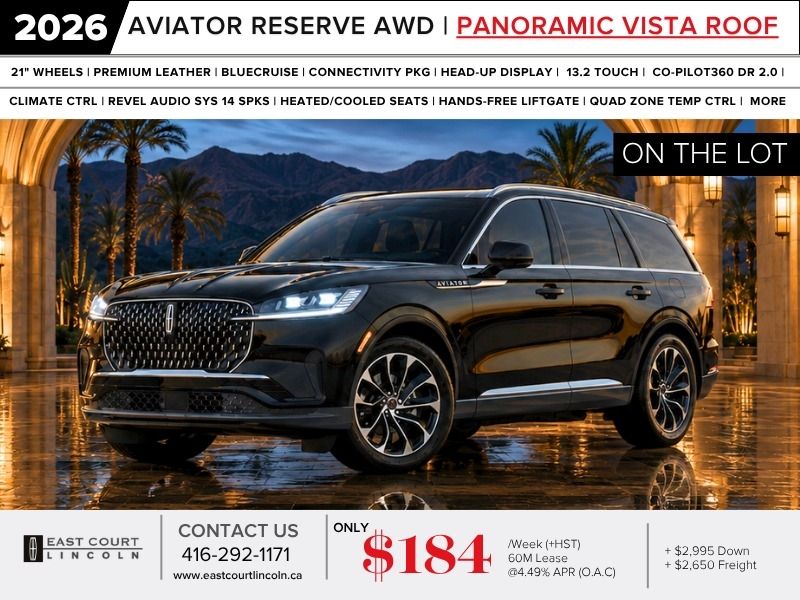 2026 Lincoln Aviator