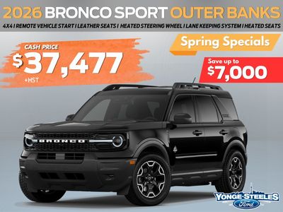 2026 Ford Bronco Sport