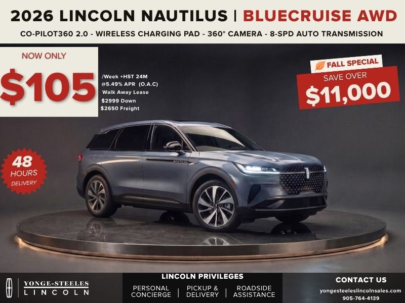 2026 Lincoln Nautilus