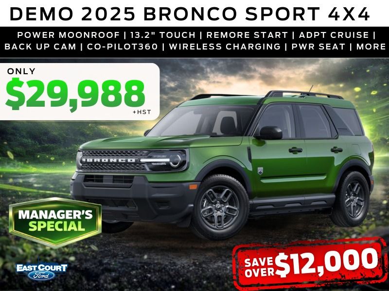 2025 Ford Bronco Sport