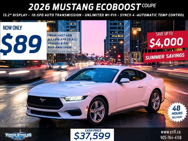2026 Ford Mustang