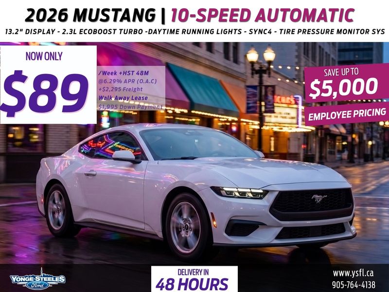 2026 Ford Mustang