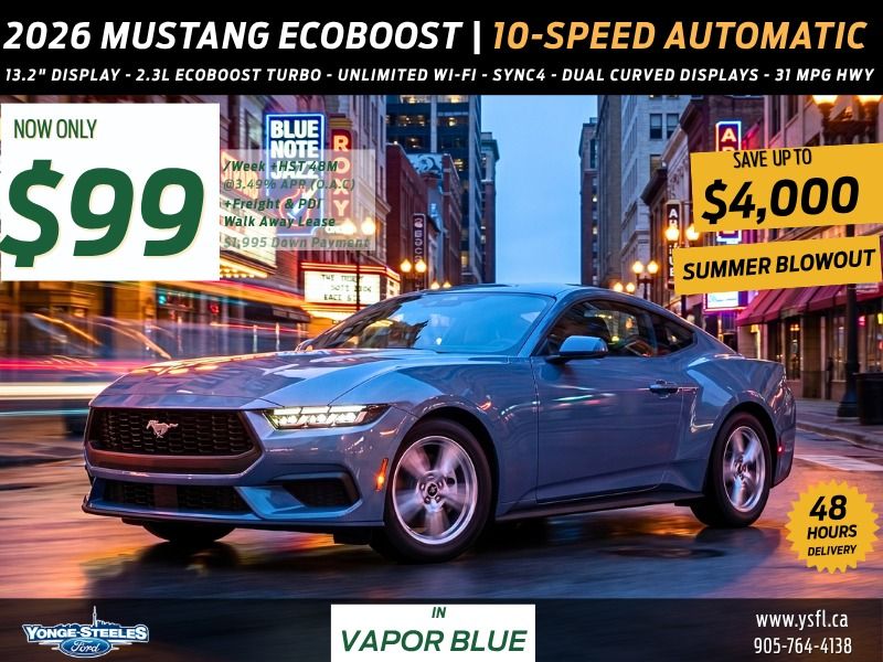 2026 Ford Mustang