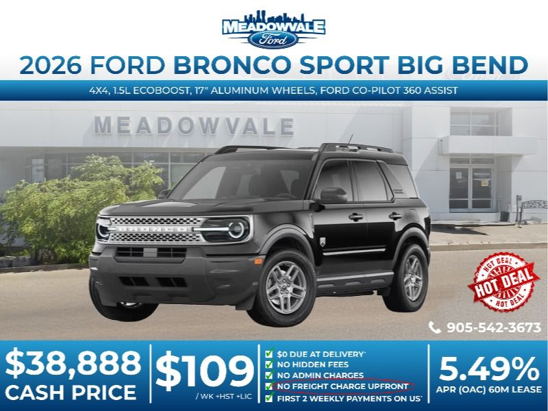 2026 Ford Bronco Sport