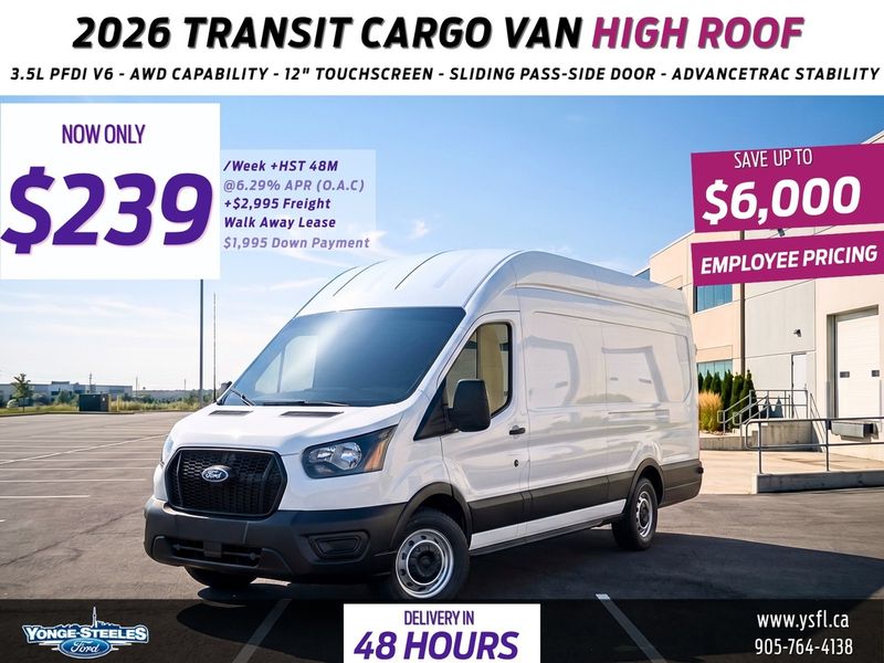 2026 Ford Transit Cargo Van