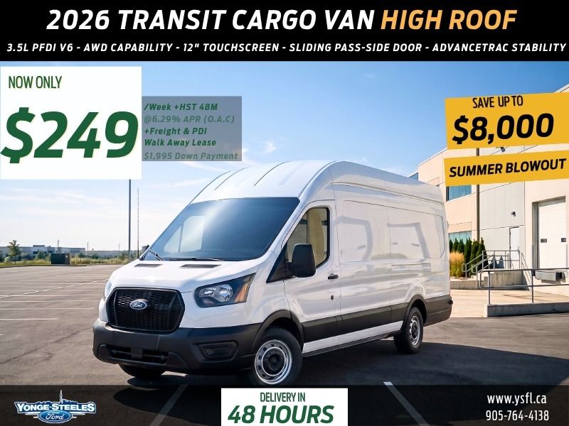 2026 Ford Transit Cargo Van