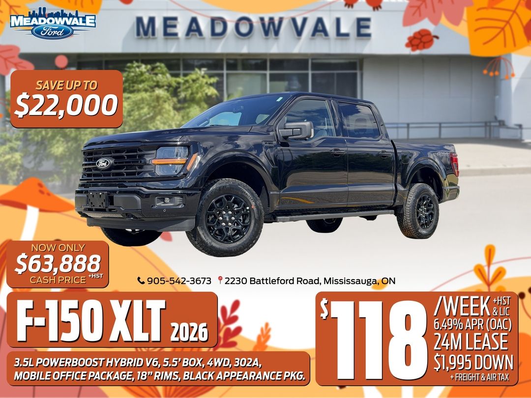 New 2026 Ford F-150 XLT LT22239