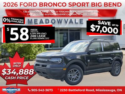 2026 Ford Bronco Sport