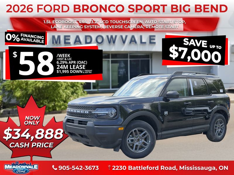 2026 Ford Bronco Sport
