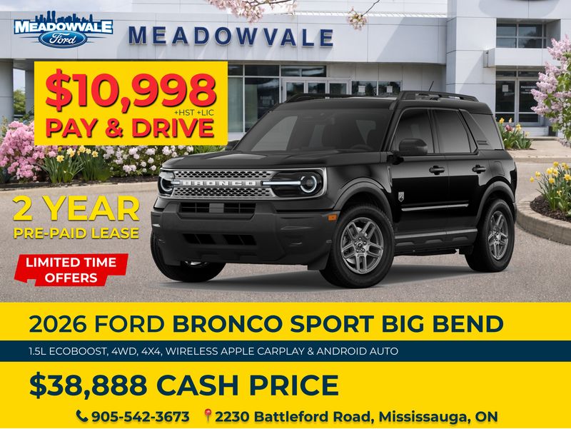 2026 Ford Bronco Sport