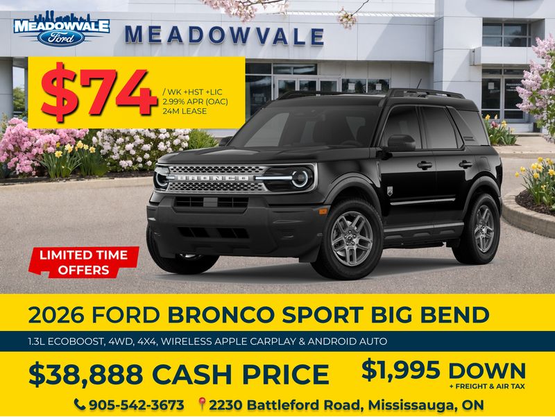 2026 Ford Bronco Sport
