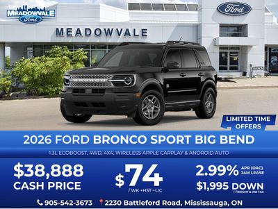 2026 Ford Bronco Sport