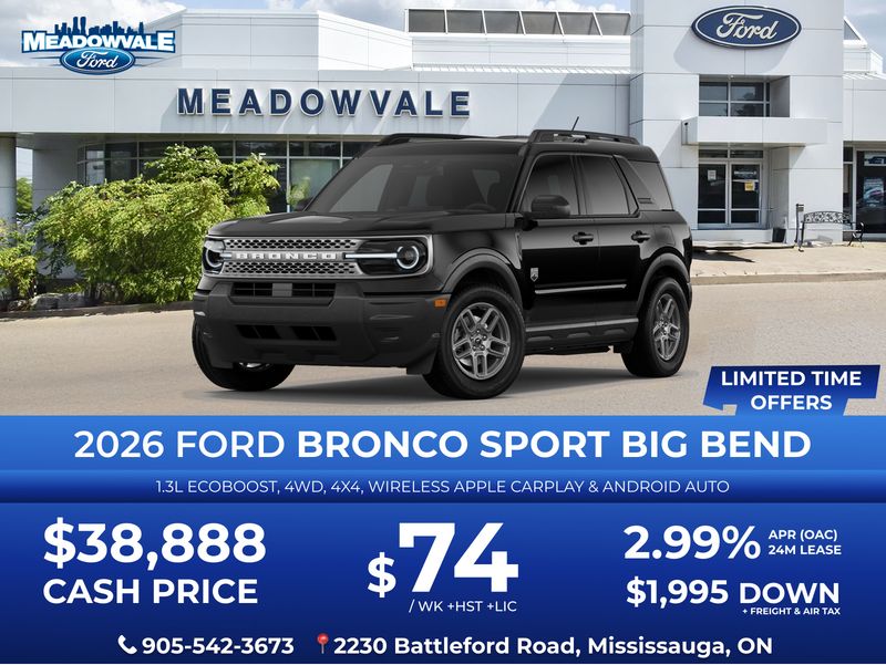 2026 Ford Bronco Sport