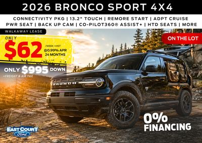 2026 Ford Bronco Sport
