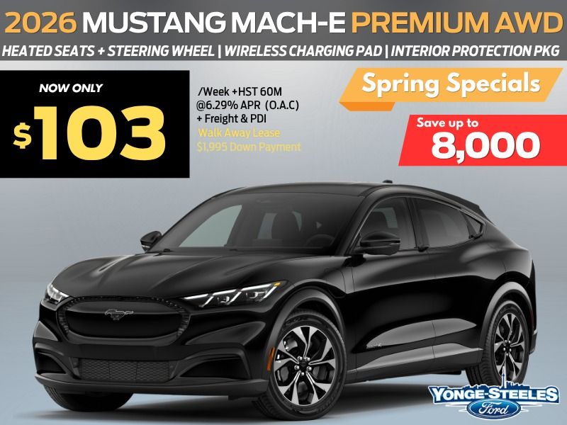 2026 Ford Mustang Mach-E