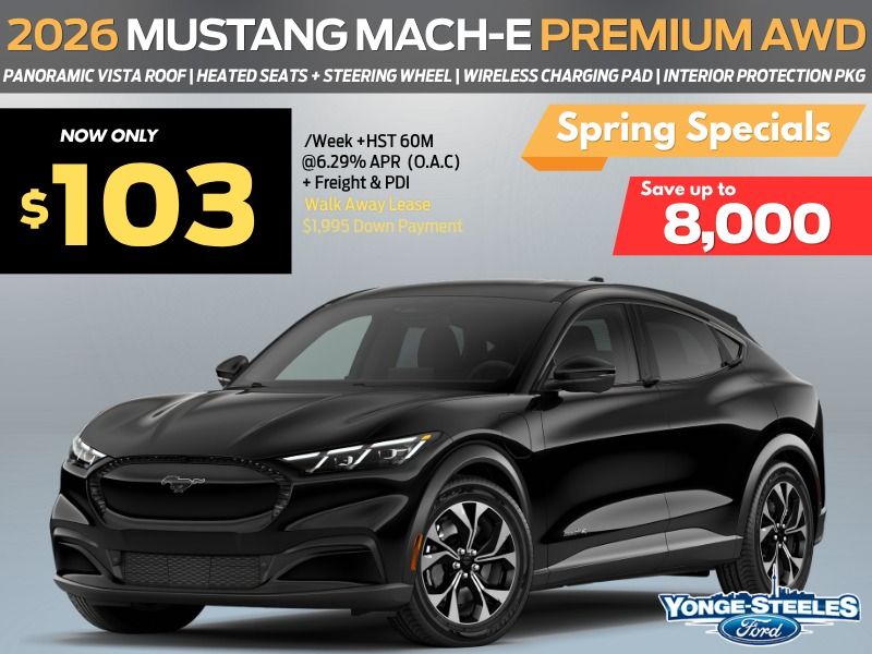2026 Ford Mustang Mach-E