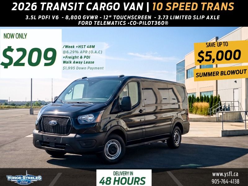 2026 Ford Transit Cargo Van