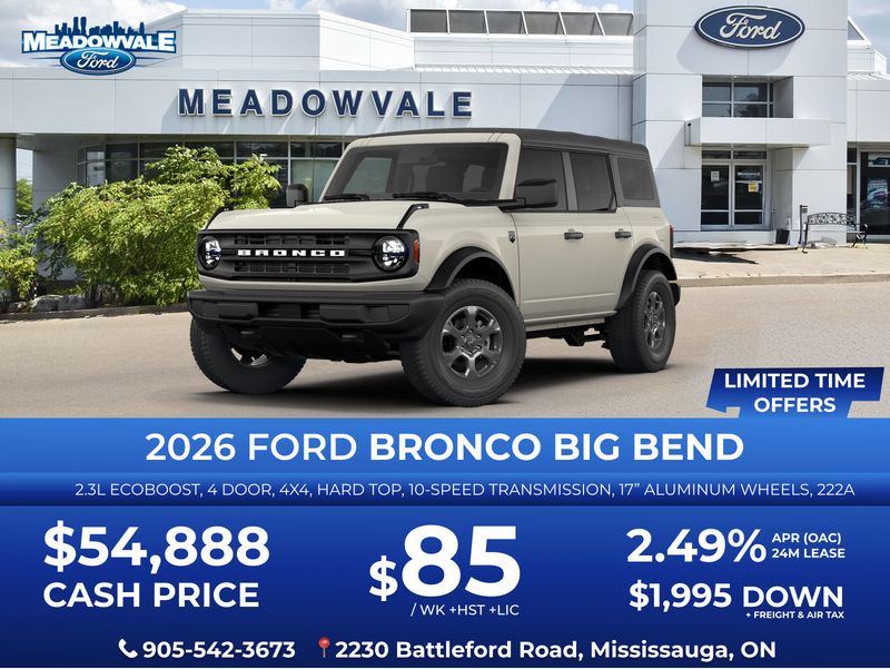 2026 Ford Bronco