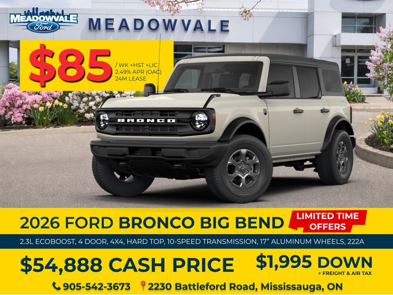 2026 Ford Bronco