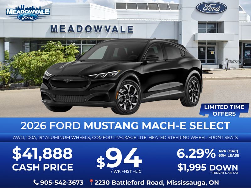 2026 Ford Mustang Mach-E