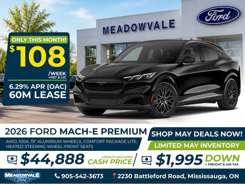 2026 Ford Mustang Mach-E