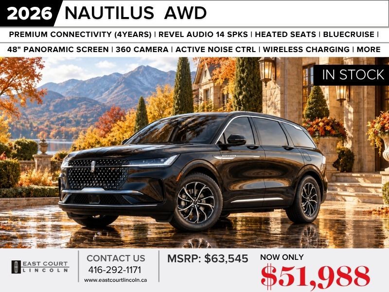 2026 Lincoln Nautilus