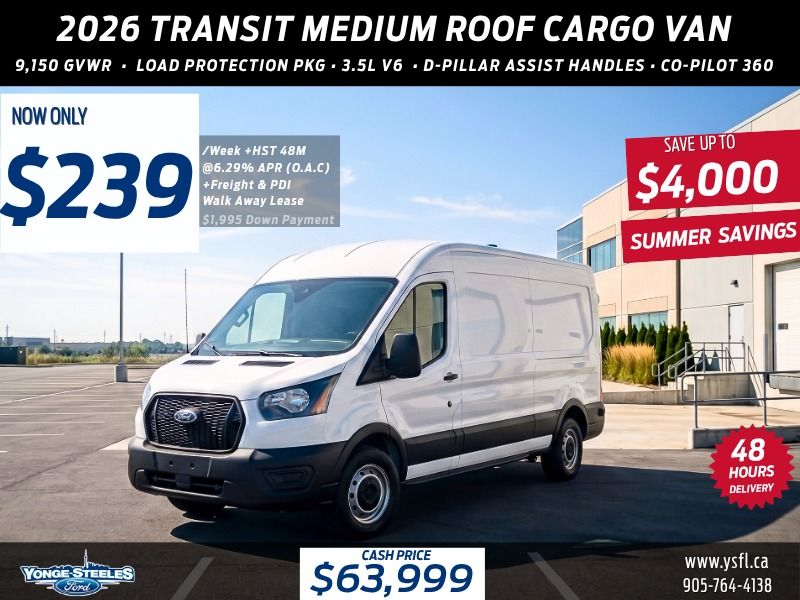 2026 Ford Transit Cargo Van