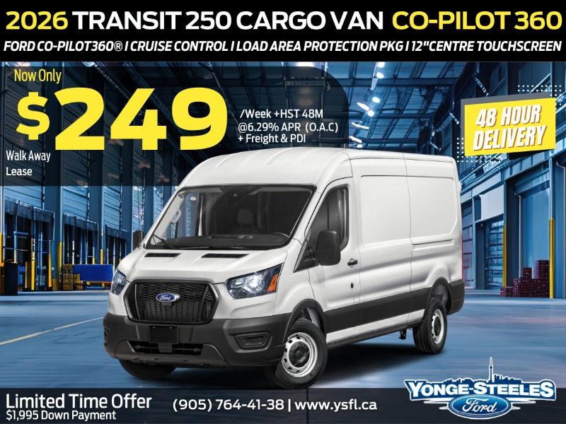 2026 Ford Transit Cargo Van