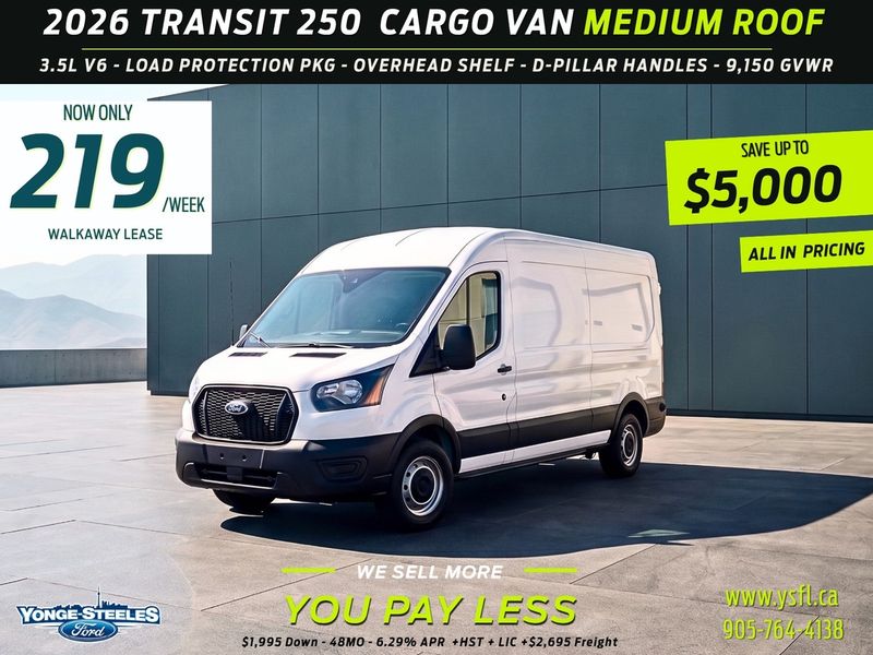 2026 Ford Transit Cargo Van