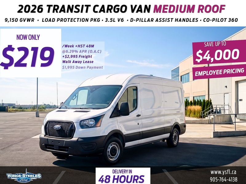 2026 Ford Transit Cargo Van