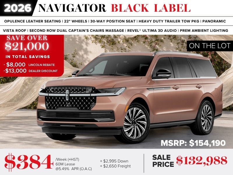 2026 Lincoln Navigator