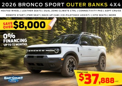 2026 Ford Bronco Sport