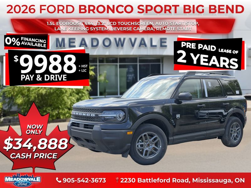 2026 Ford Bronco Sport