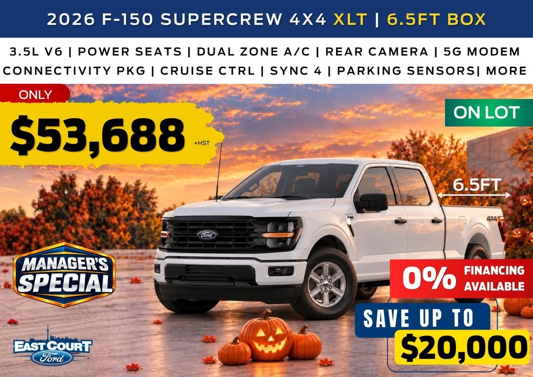 New 2026 Ford F-150 XLT F150_XLT_SPCAL