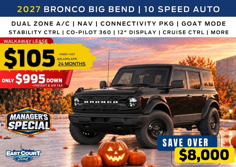 2027 Ford Bronco