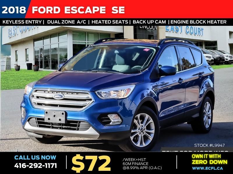 Used 2018 Ford Escape SE L9947