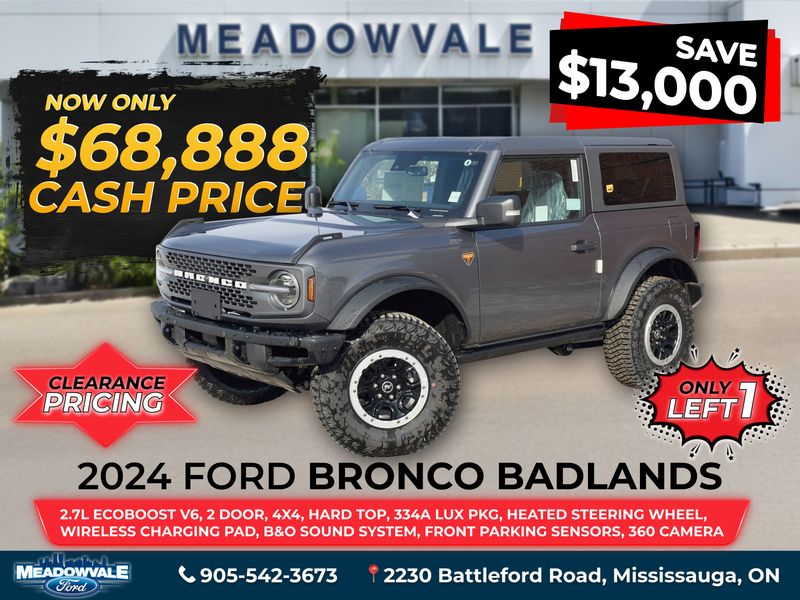 2024 Ford Bronco