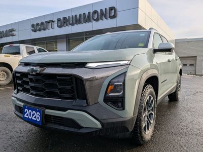 New 2026 Chevrolet Equinox AWD ACTIV (26167) Campbellford, ON
