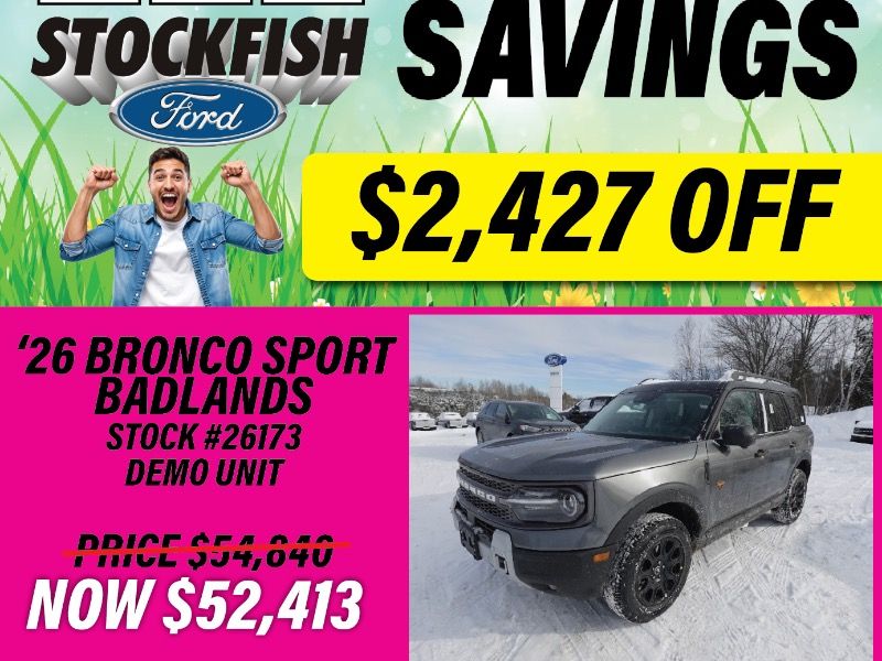 2026 Ford Bronco Sport