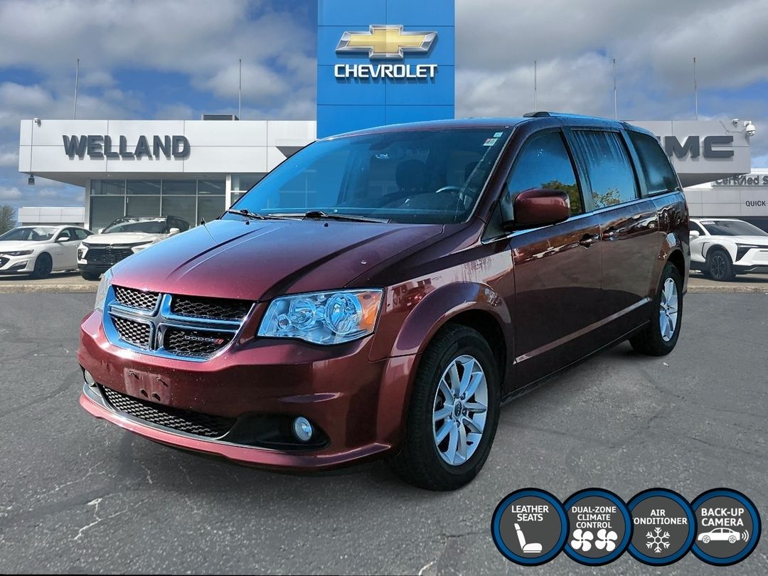 Used 2019 Dodge Grand-Caravan SXT-Premium-Plus 37162A
