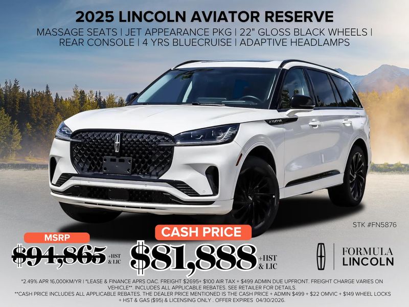 2025 Lincoln Aviator