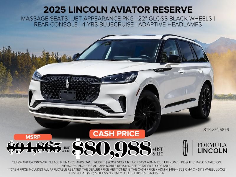 2025 Lincoln Aviator