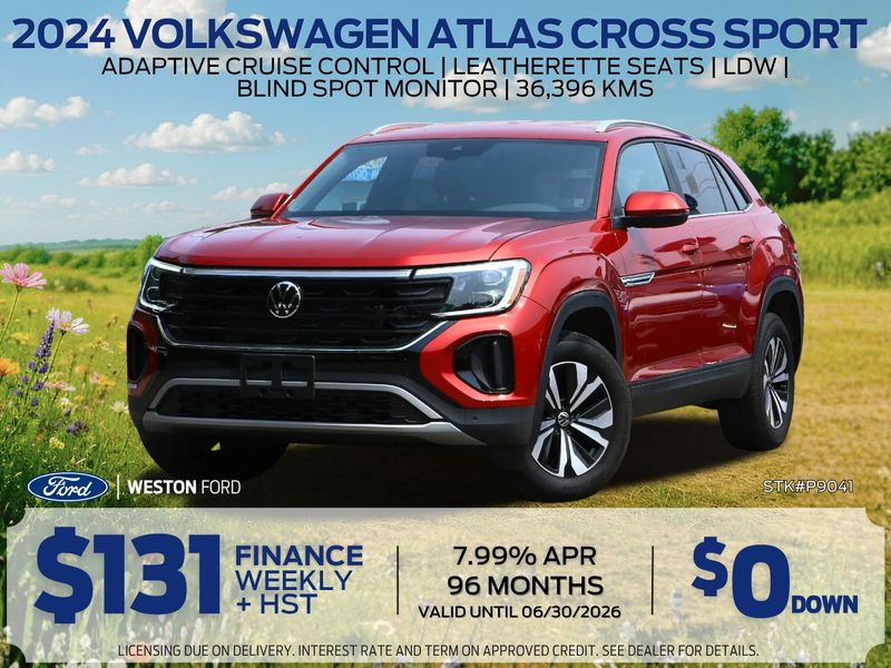 2024 Volkswagen Atlas Cross Sport