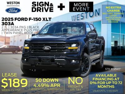 New 2025 Ford F-150 XLT F25417