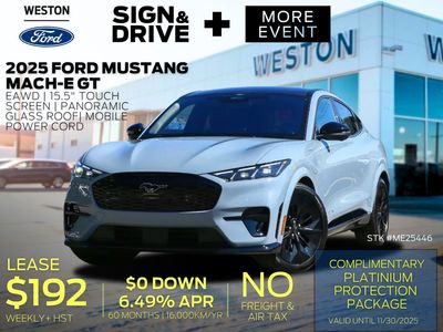 New 2025 Ford Mustang Mach-E GT ME25446