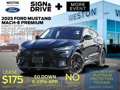 New 2025 Ford Mustang Mach-E Premium ME25469