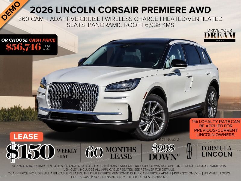 2026 Lincoln Corsair