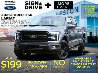New 2025 Ford F-150 LARIAT F25504