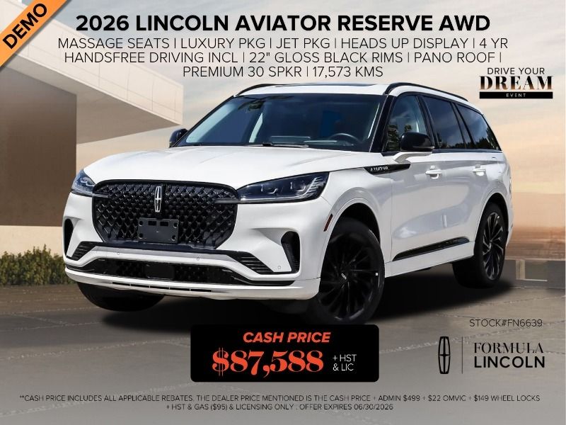 2026 Lincoln Aviator