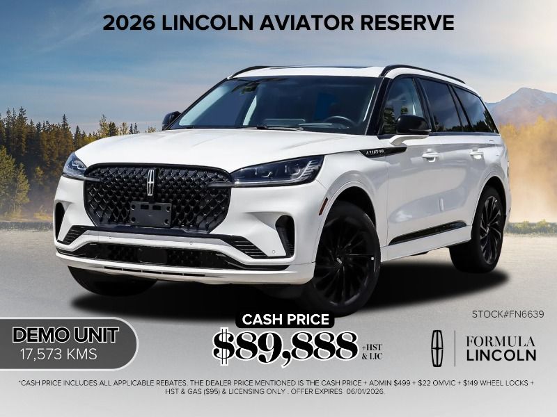 2026 Lincoln Aviator